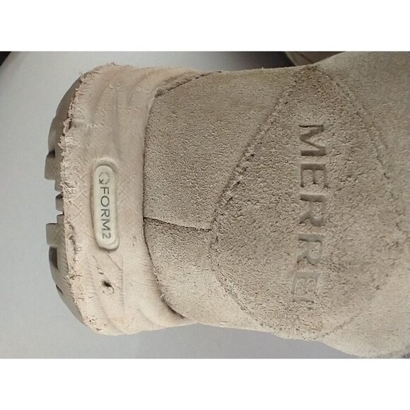 Merrill Aluminum Dry Women’s 11 Gray QForm2 J000026 Nice Hiker Shoes Suede - Picture 9 of 10